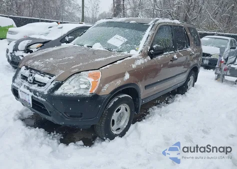 2002 Honda Cr-V Lx z USA, uszkodzony, nr VIN JHLRD78402C068539